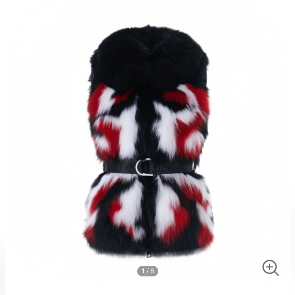 fox fur vest (Mark & Lona black/ size: xs)